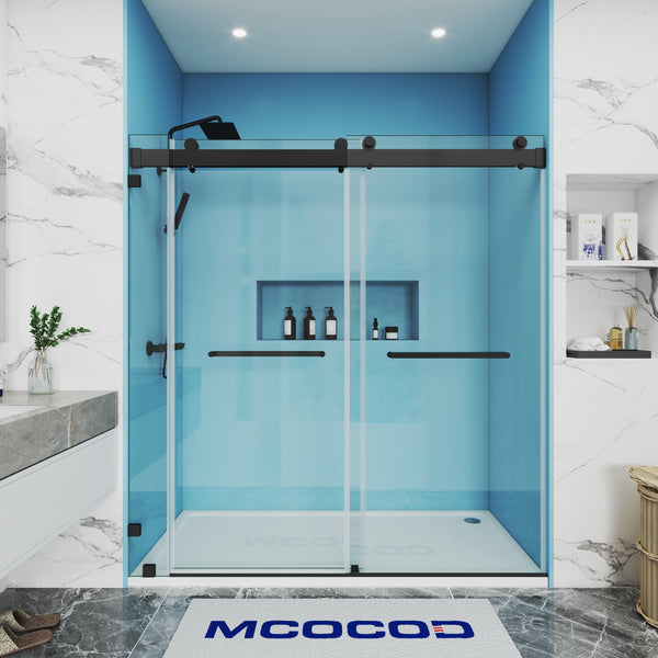 Customize Soft-Closing Double Sliding Shower Door - DS13-1