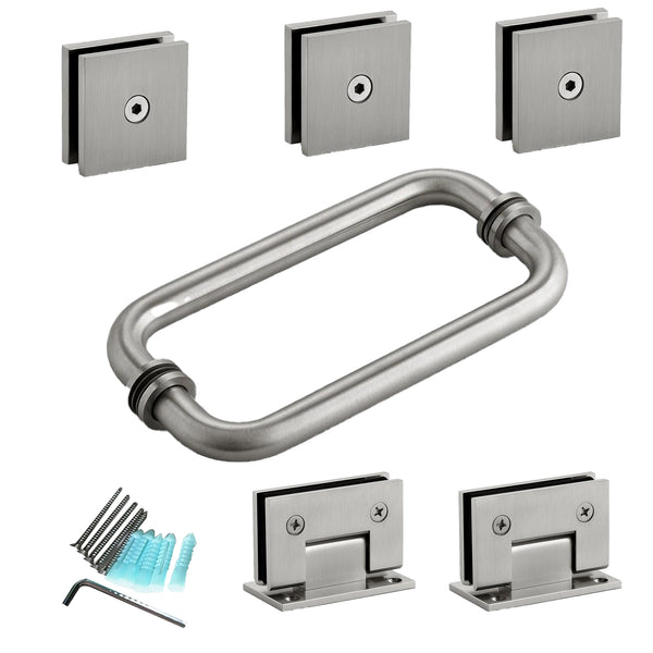 Hardware Accessories for Frameless Swing Hinged Shower Doors